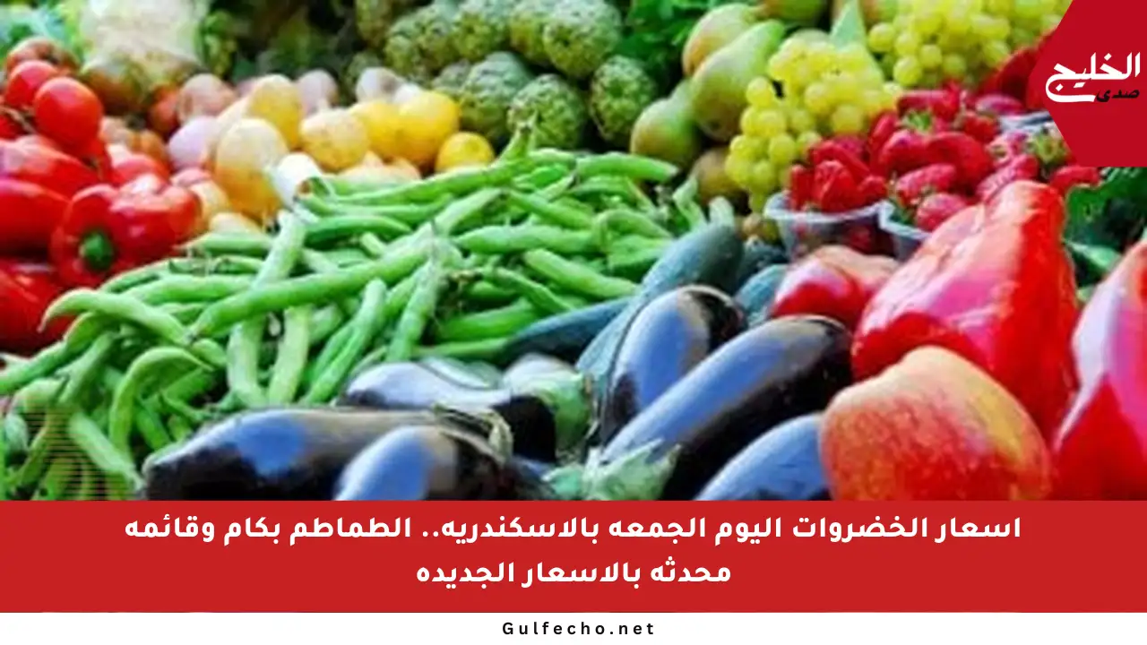 أسعار الخضروات اليوم الجمعة بالإسكندرية.. الطماطم بكام وقائمة محدثة بالأسعار الجديدة